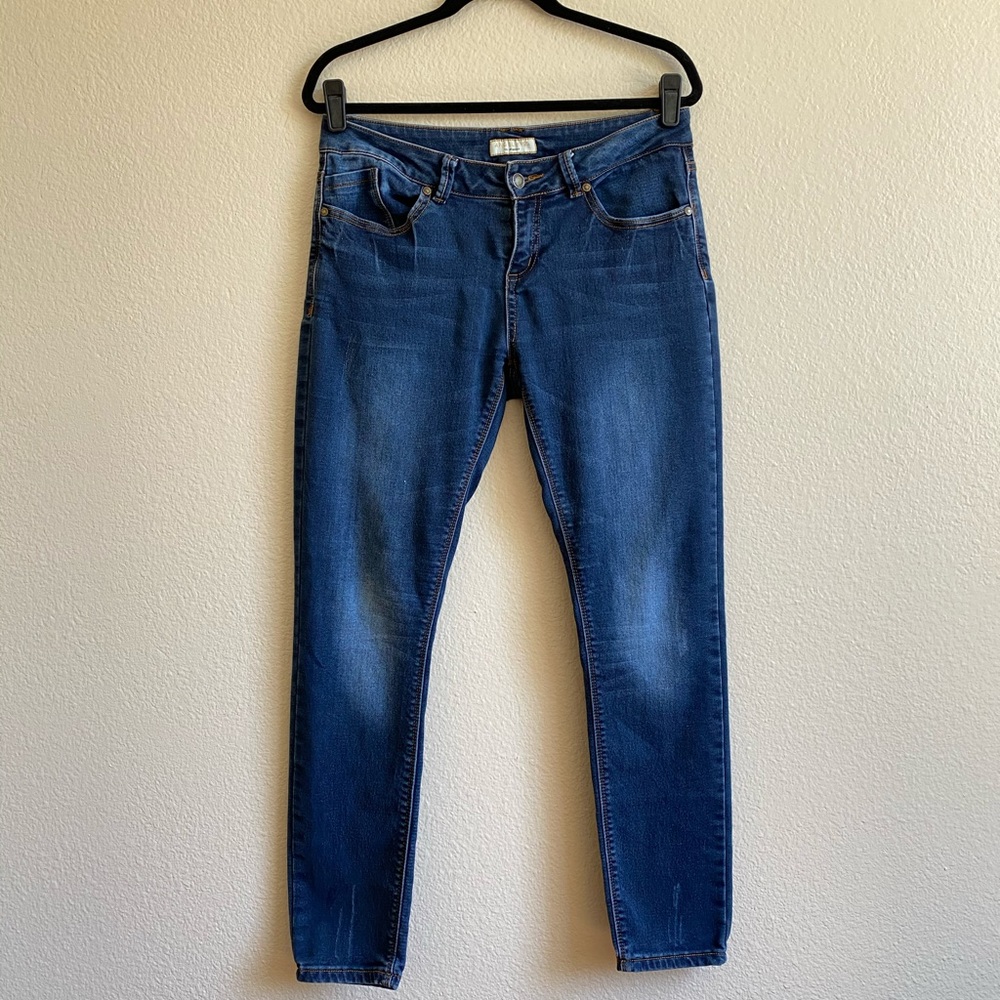 💗ANGEL KISS  DENIM BLUE SKINNY JEANS💗